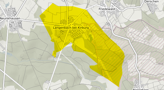 Immobilienpreisekarte Langenbach bei Kirburg
